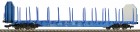 525406 Fleischmann 4 axle universal flat car type Rnoos of GE Rail Service GmbH